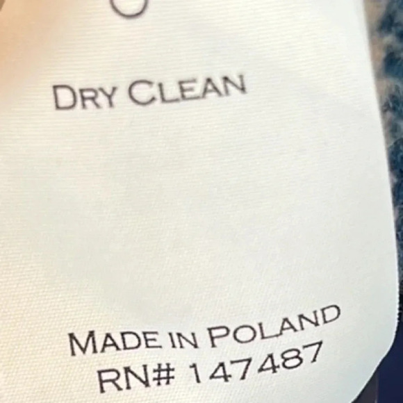 Draper James Plaid Wool Blend Cape Size M/L - Picture 8 of 10